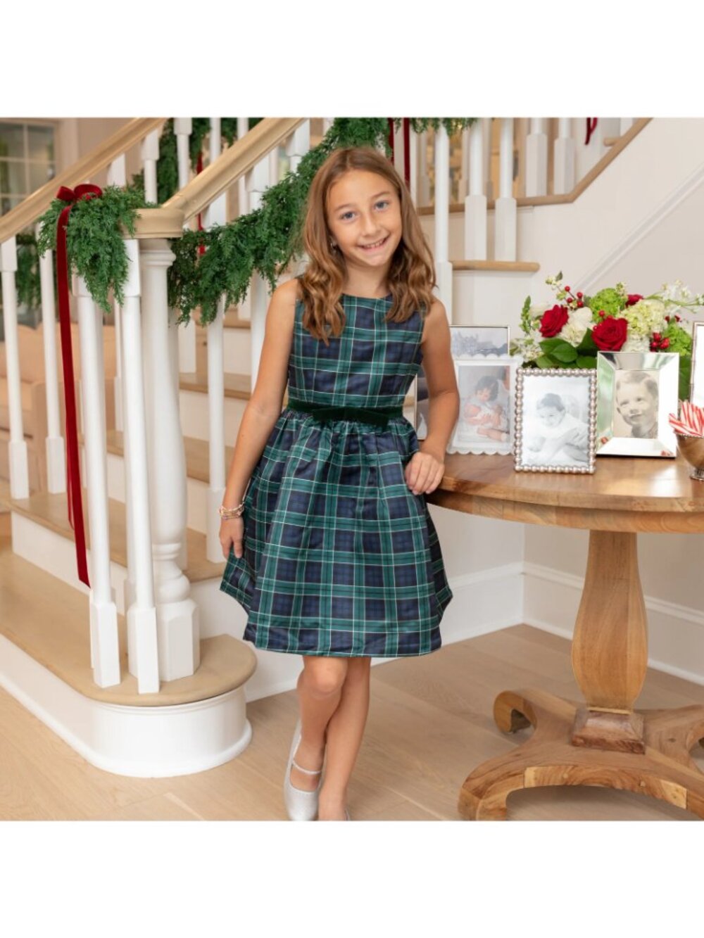 Henry Duvall Girls Kingsley Dress Size 8 Newbury Tartan Holiday